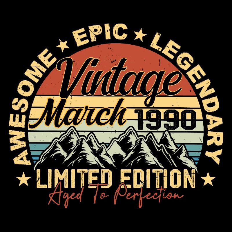 Mars 1990 Anniversaire, Cadeau d’anniversaire Mars 1990