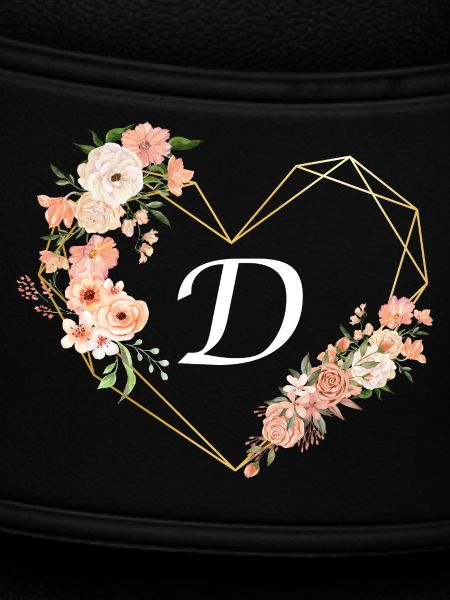 Blumen Goldenes Herz Brief