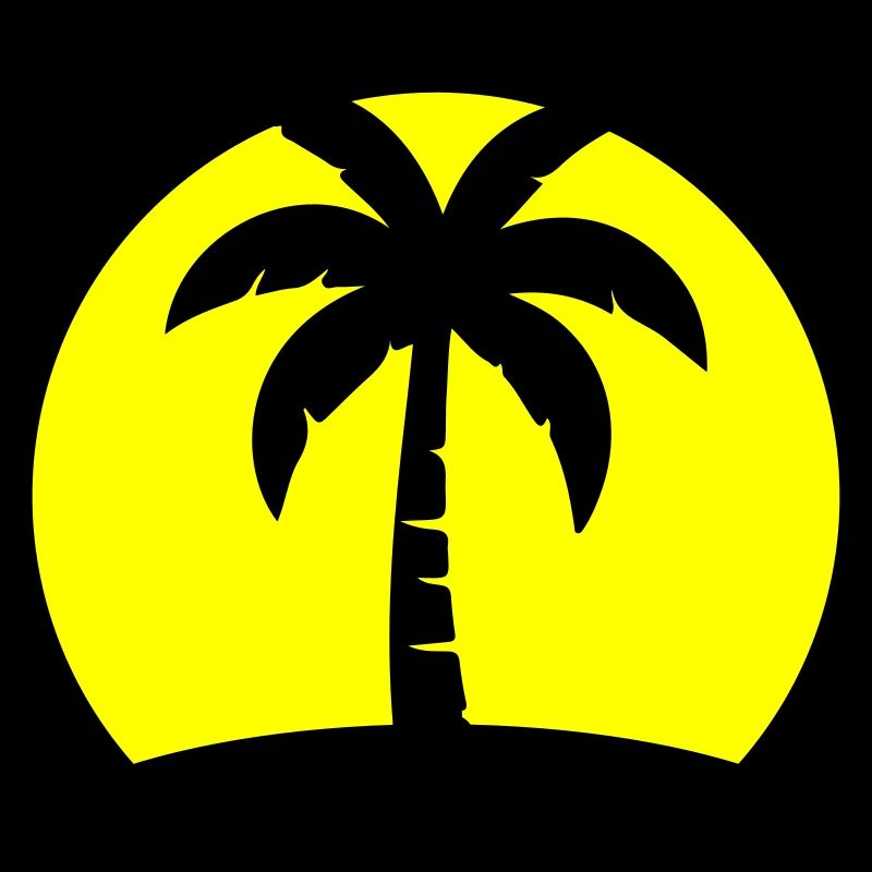Palm Tree Beach Soleil