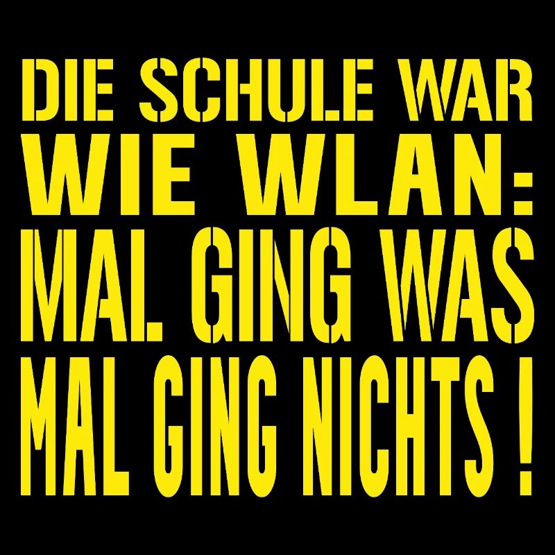 Abi Spruch WLAN