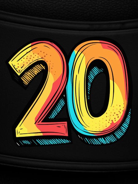 20 Zahl Comic