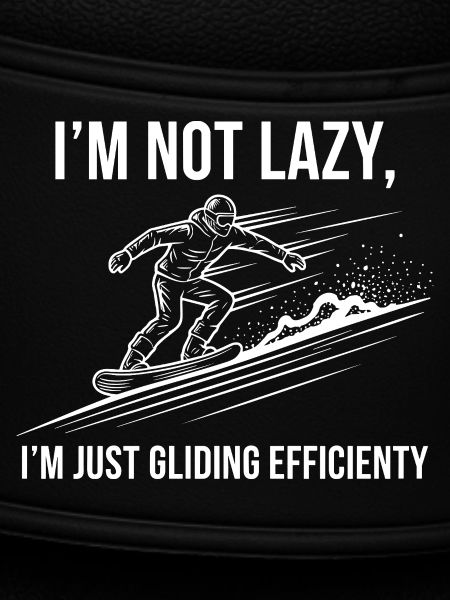 Not lazy, just efficient
