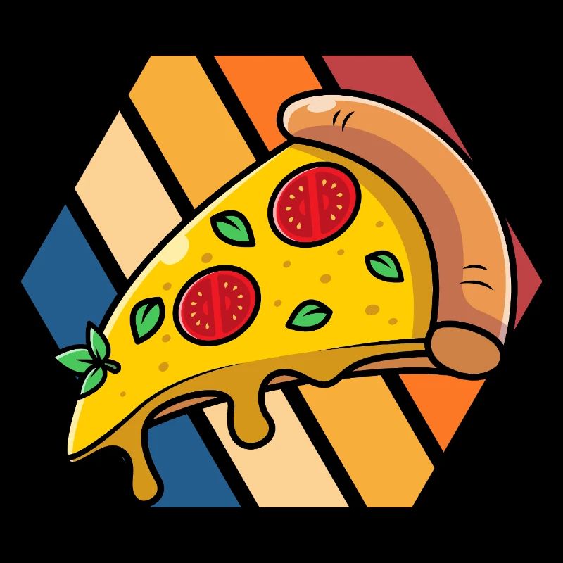 Pizza Pop Art Tranche