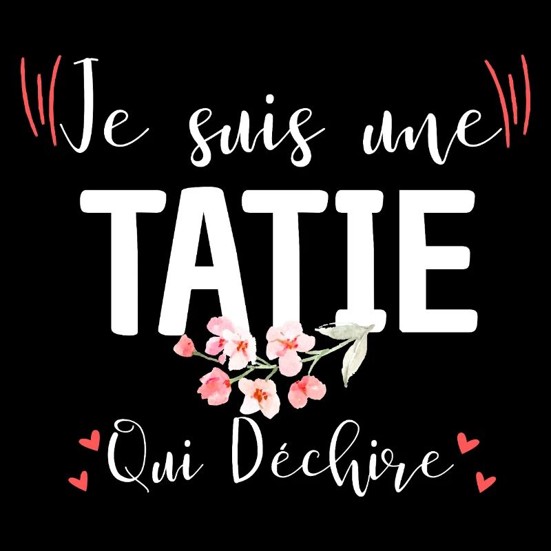 Tatie Qui Déchire Style Fleuri