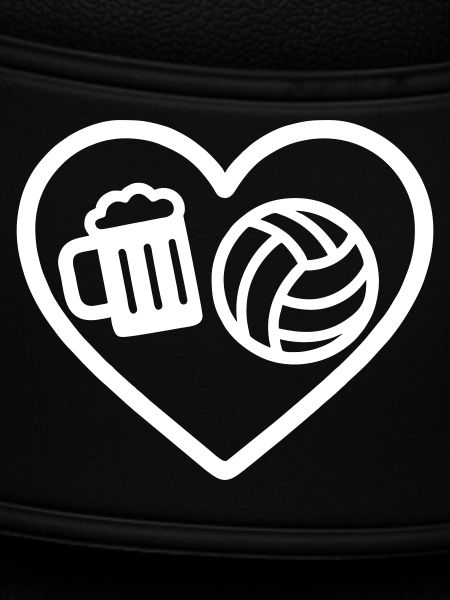 Heart Volleyball Bier