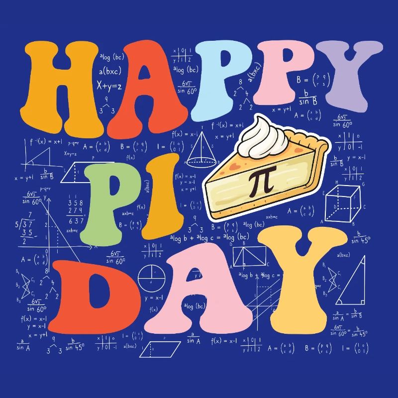 Happy Pi Day 3.14 Math Class Science Nerd