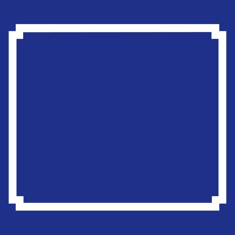 Pixel Rahmen 8-Bit Textfeld