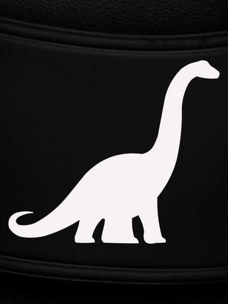 Langhals Dino Silhouette