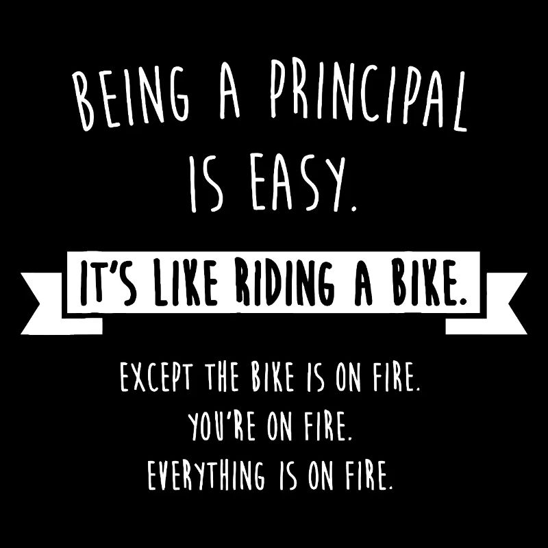 Being a Principal: Like Riding a Bike