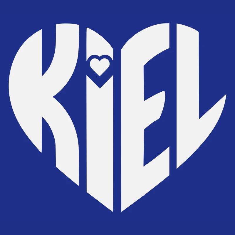 Kiel Heart Typography