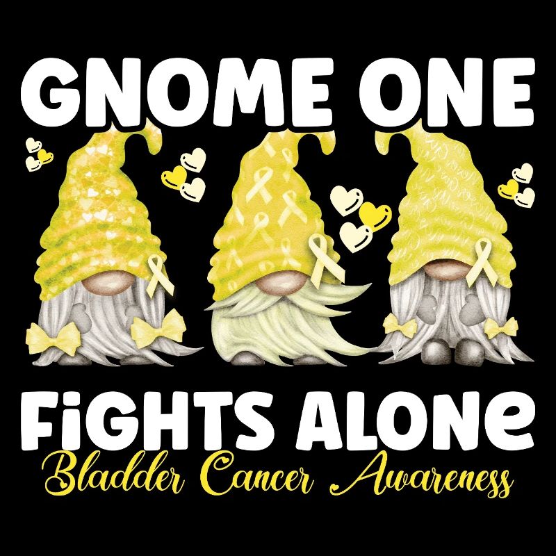 Gnome One Fights Alone Yellow Bladder Cancer