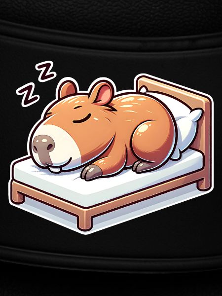 Schlafender Capybara