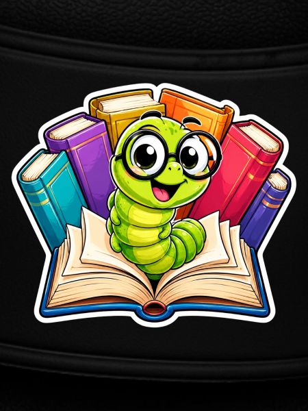 Cheerful Bookworm