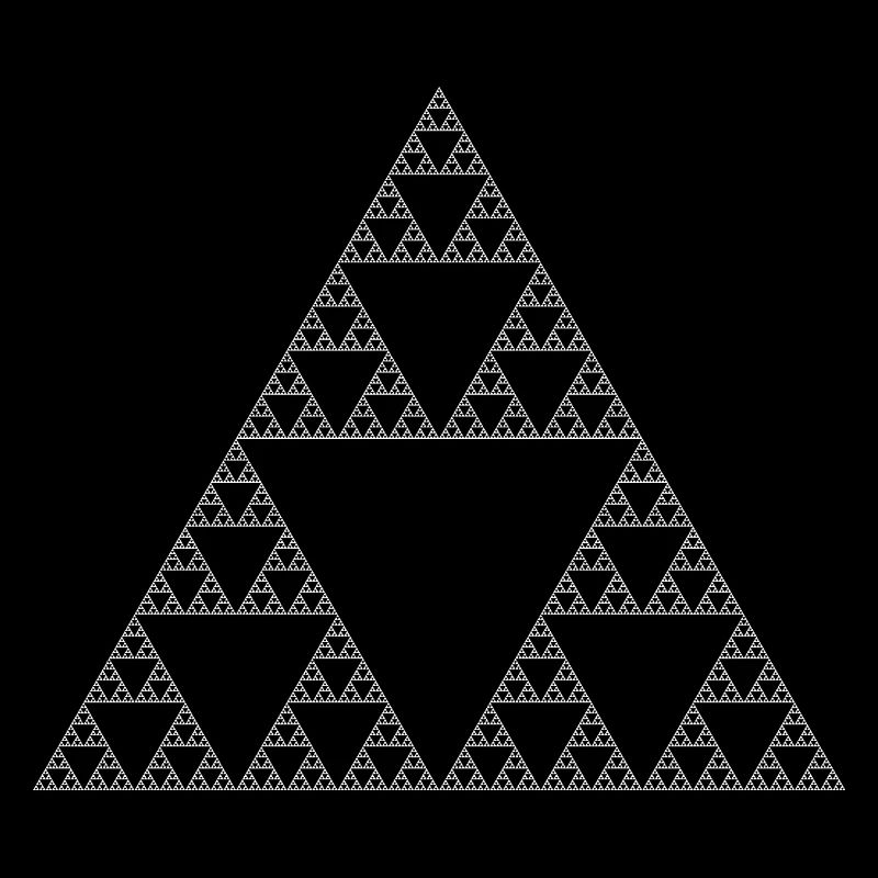Sierpinski Dreieck Sierpinski Dichtung Sierpinski