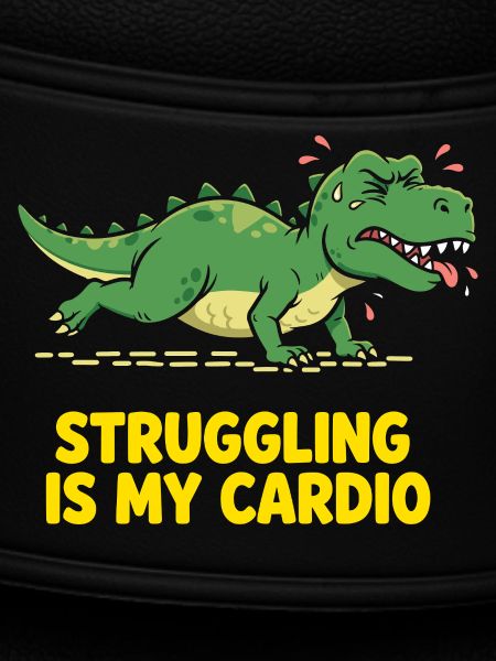 Dinosaurier hasst Cardio Training