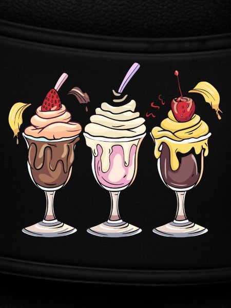 Eiscreme Eisbecher Grafik