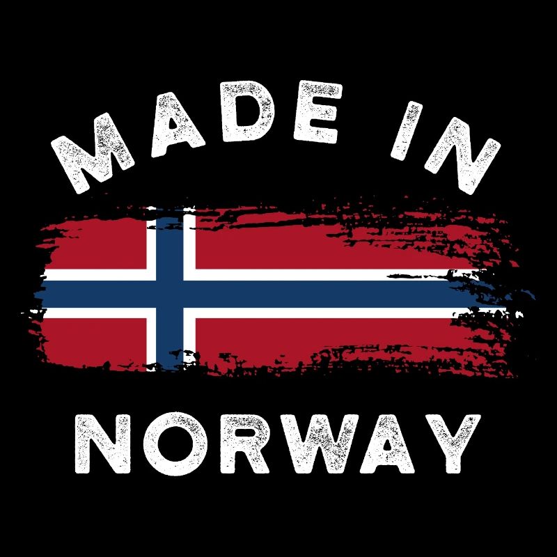 Made in Norway - Norwegen Flagge