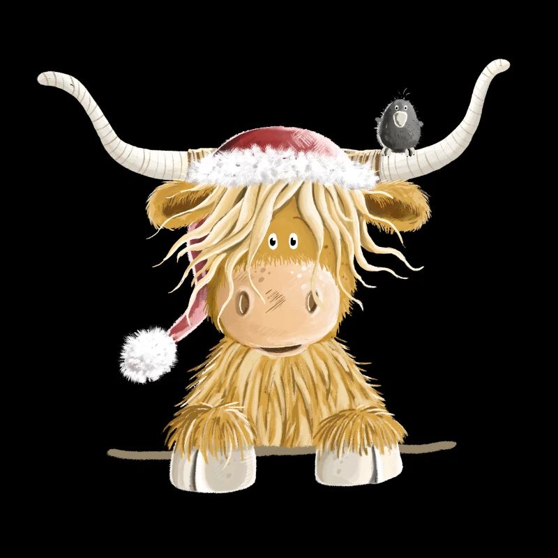 Scottish Highland Cattle Christmas Gift