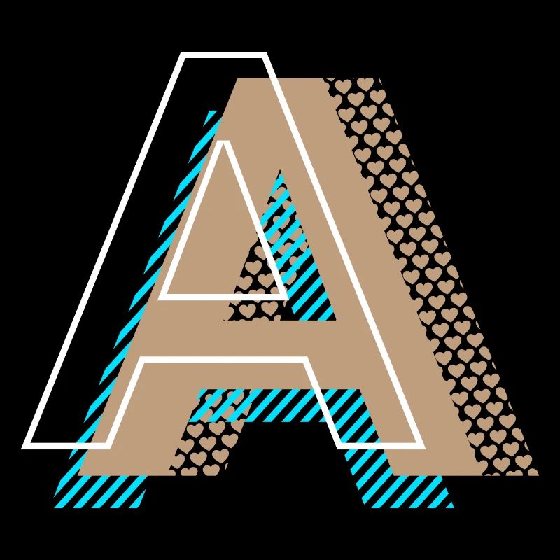 A - hipper Buchstabe