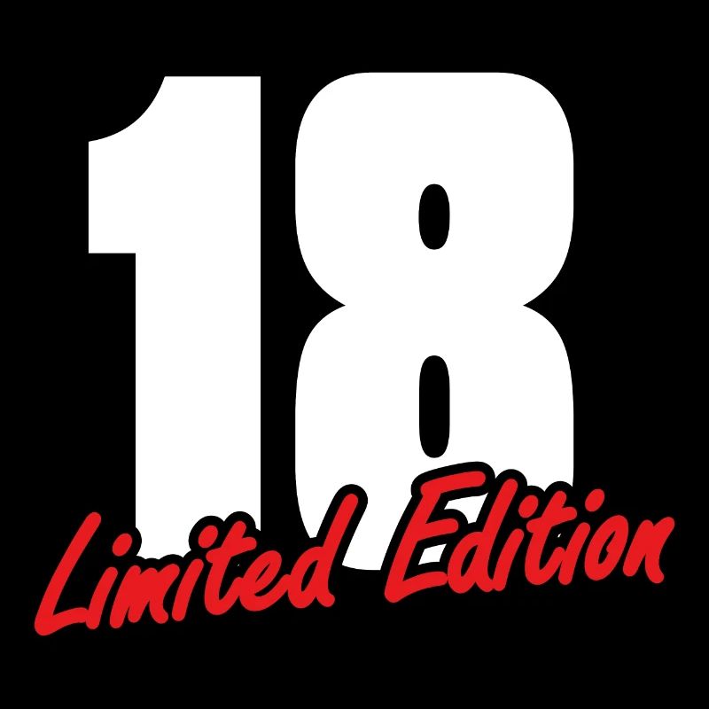 18 Limited Edition 18. Geburtstag