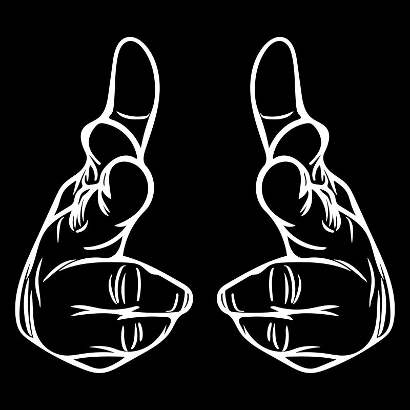 Hand Pistole - Fingerpistole Vector