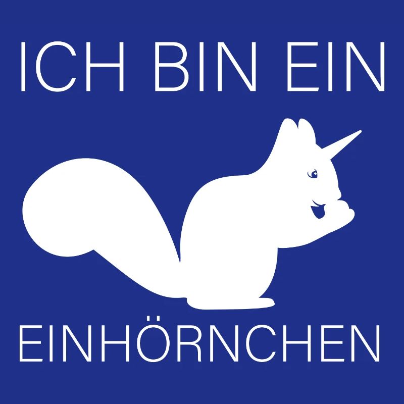 Ein Einhörnchen witziges Wortspiel Eichhörnchen