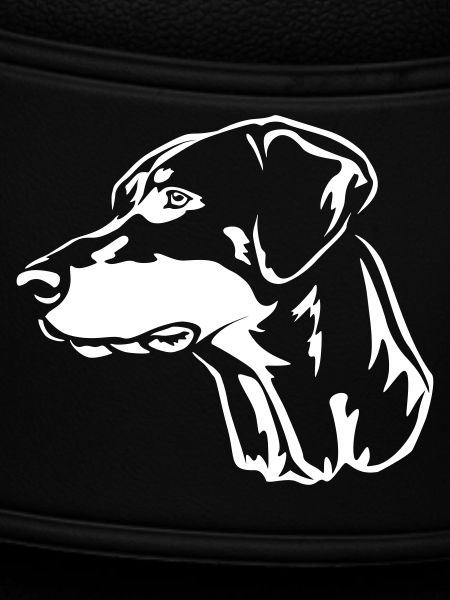 Doberman Head "Black Edition"