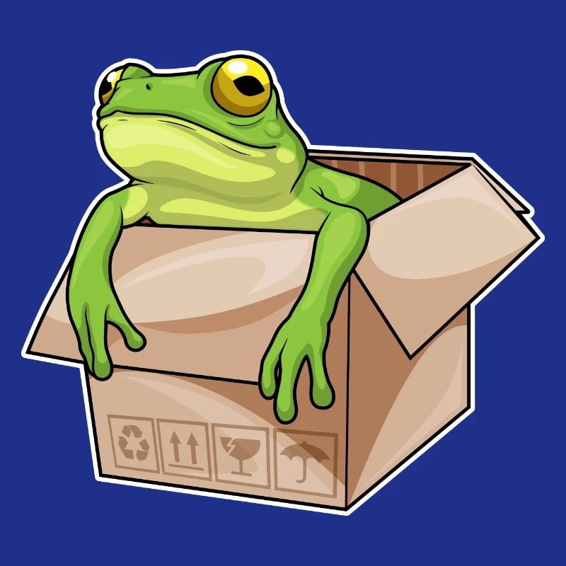 Frosch Karton