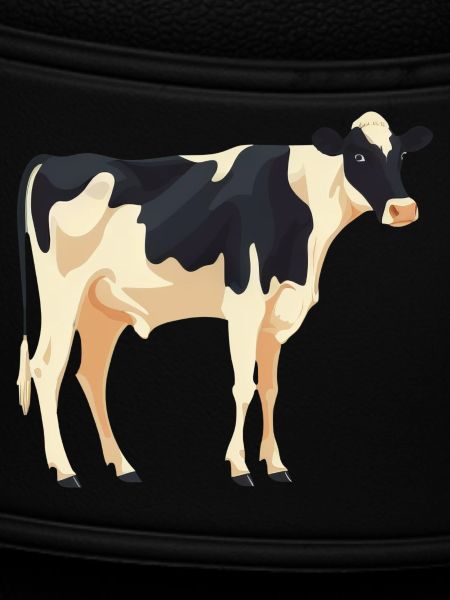 Vache debout - conception simple
