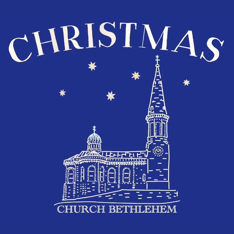 Weihnachtskirche Bethlehem Zeichnung