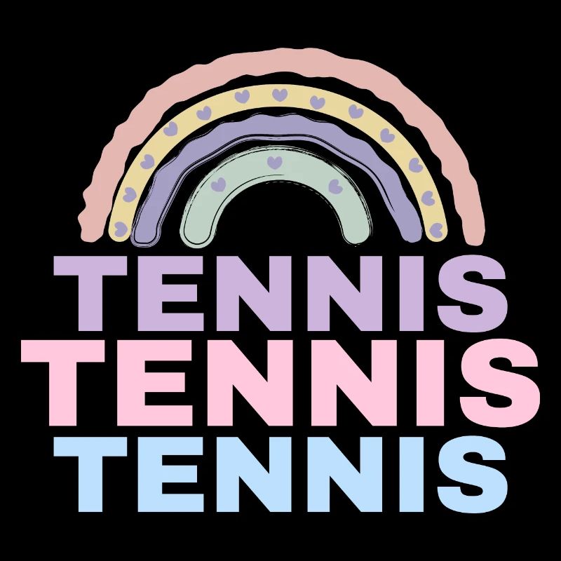 Tennis Regenbogen