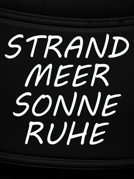 STRAND MEER SONNE RUHE