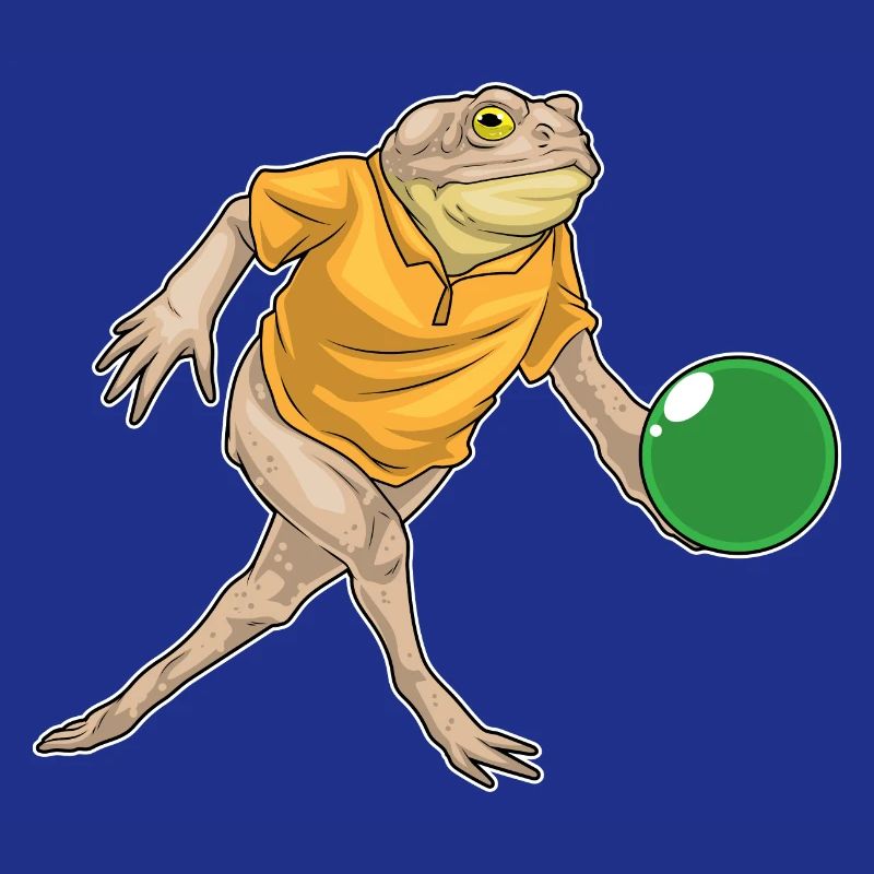 Grenouille Bowling Boule de bowling