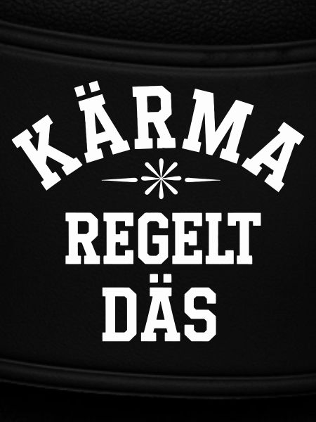Kärma regelt das
