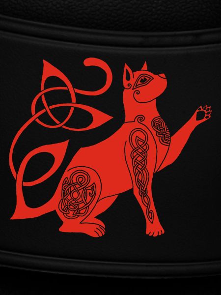 Chat rouge celte