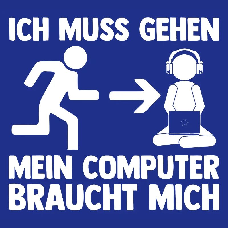 Computer Zocker Programmierer Administrator Gamer