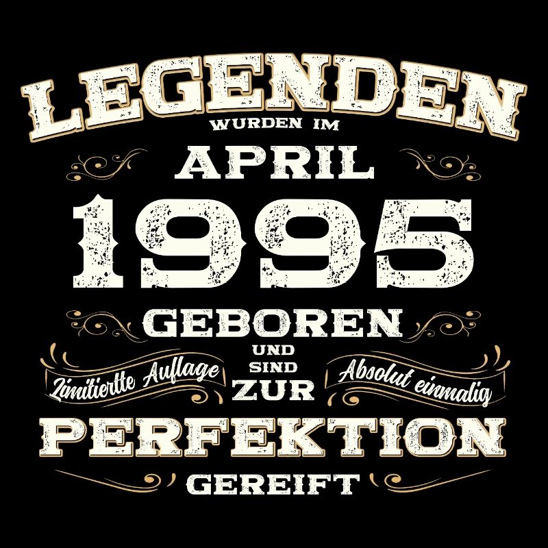 30. Geburtstag Geschenk Mann Legende April 1995