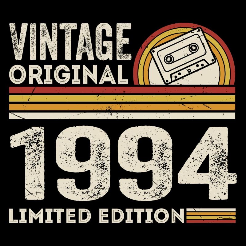 Vintage 1994 Cassette 1994 - 31e anniversaire 1994