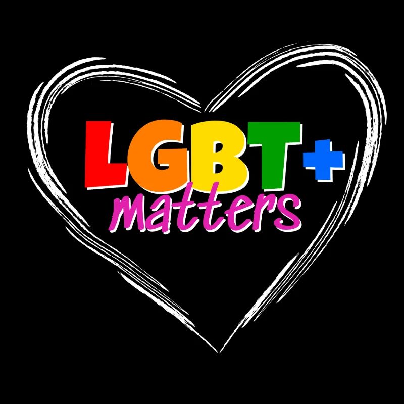 LGBT Matters Pride T-Shirt Design Gift Idea