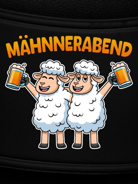 Schafe Männerabend Bier Schaf Mähnnerabend