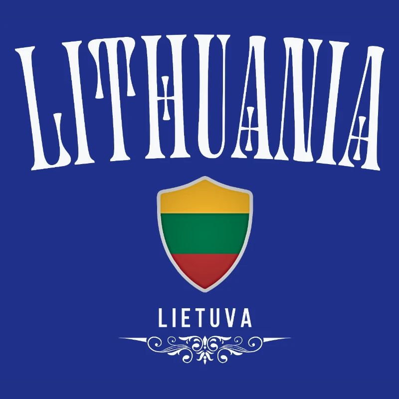Lithuanian pride, minimalist elegant design
