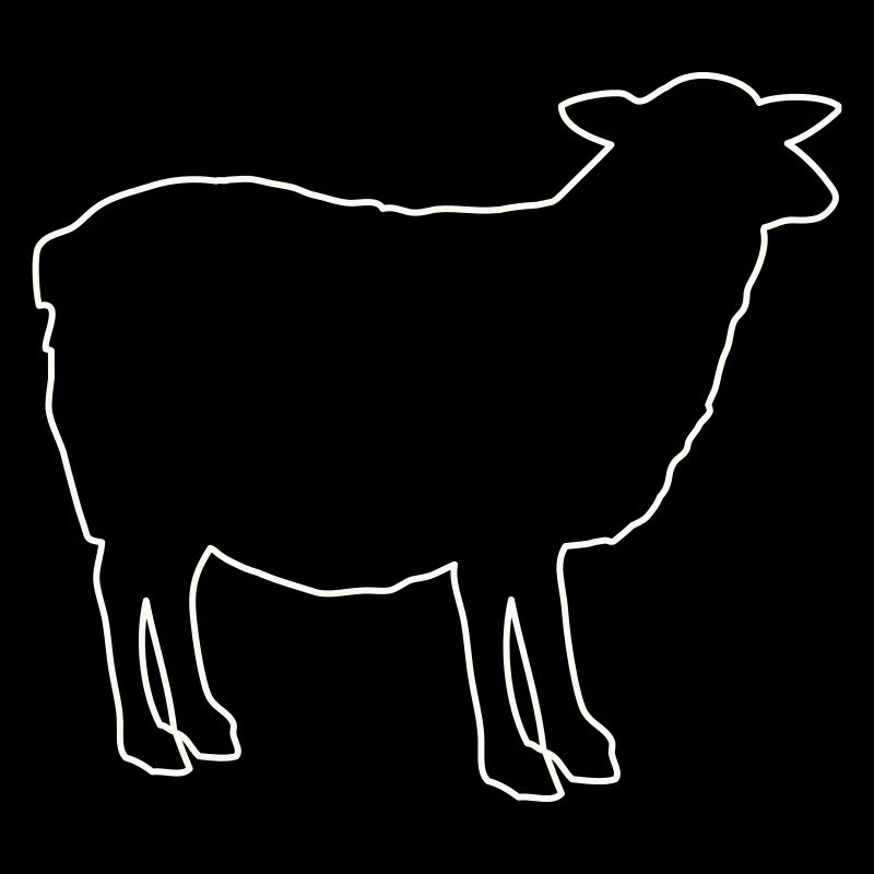 Sheep Silhouette