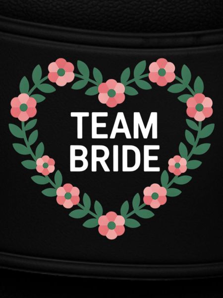 Team Bride Herzblumen