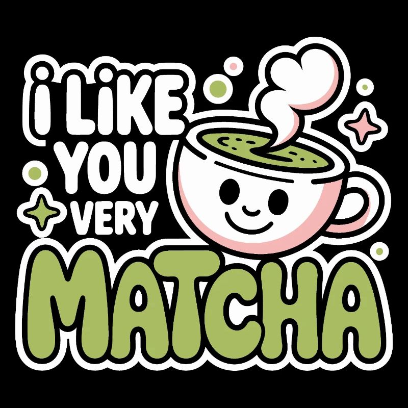 Thé matcha dit thé vert comme toi, très matcha