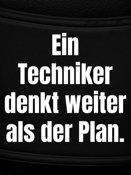 Techniker Denkt Weiter Als Plan