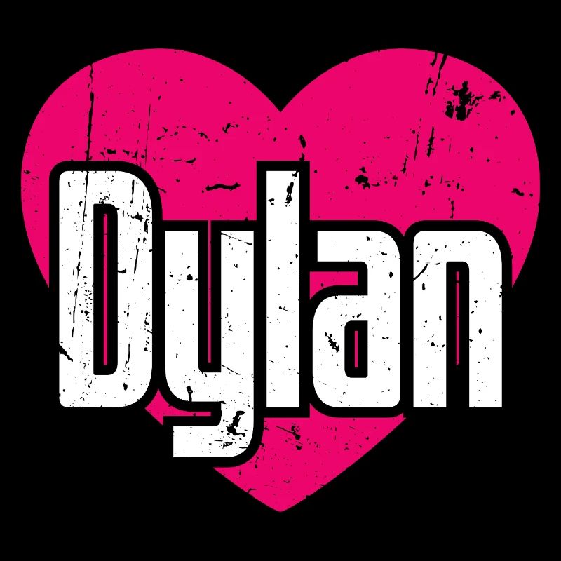 I Love Dylan Pink Heart I Love Dylan