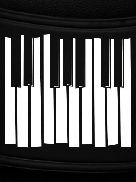 Piano Keyboard Strip Pattern