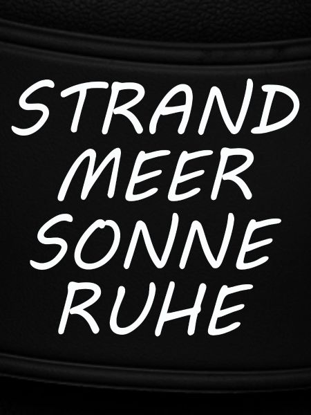 STRAND MEER SONNE RUHE