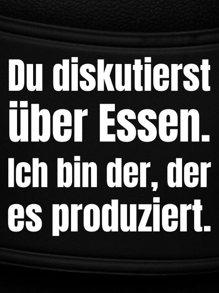 Essensdiskurs Typografie