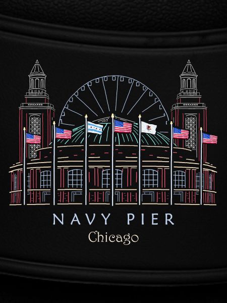 Chicago, Navy Pier handgezeichnet